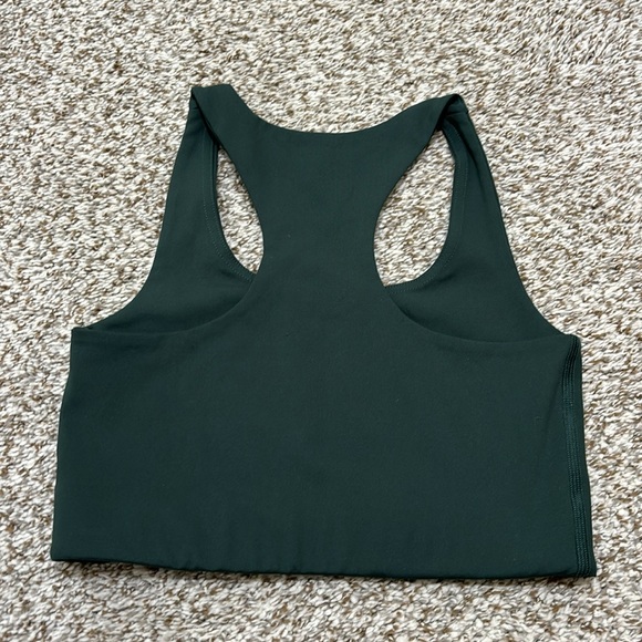 Girlfriend Collective dark green sports bra S - Picture 3 of 4